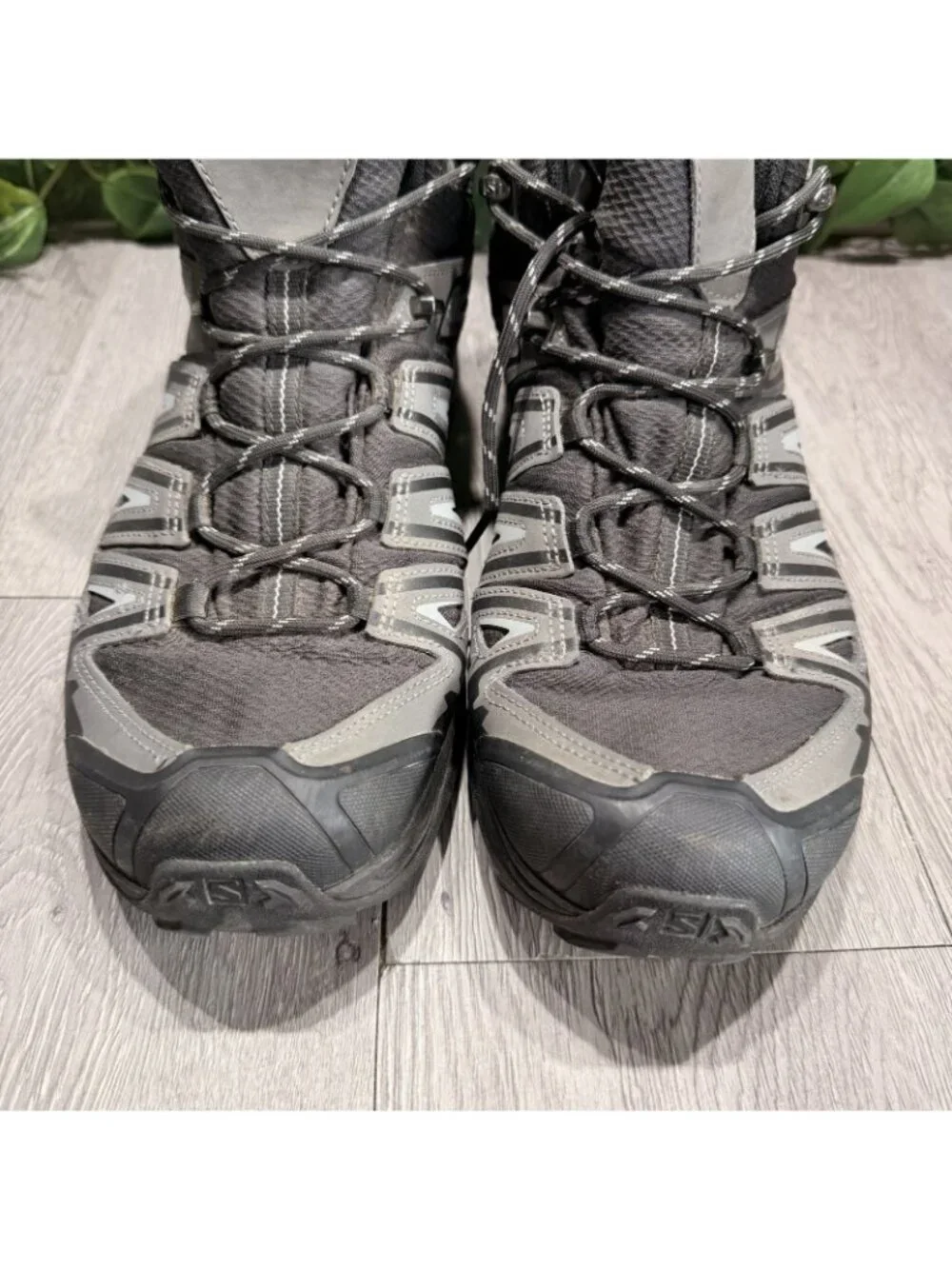 Salomon X Ultra Mid GTX Shoes Mens Size 13 Black Trail Hiking Boots 398674